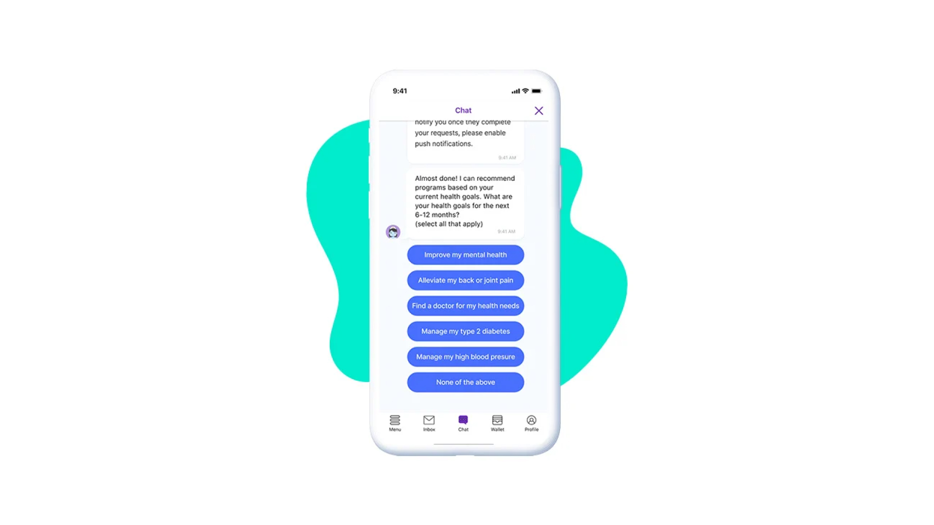 HealthJoy's chatbot converses with customers.