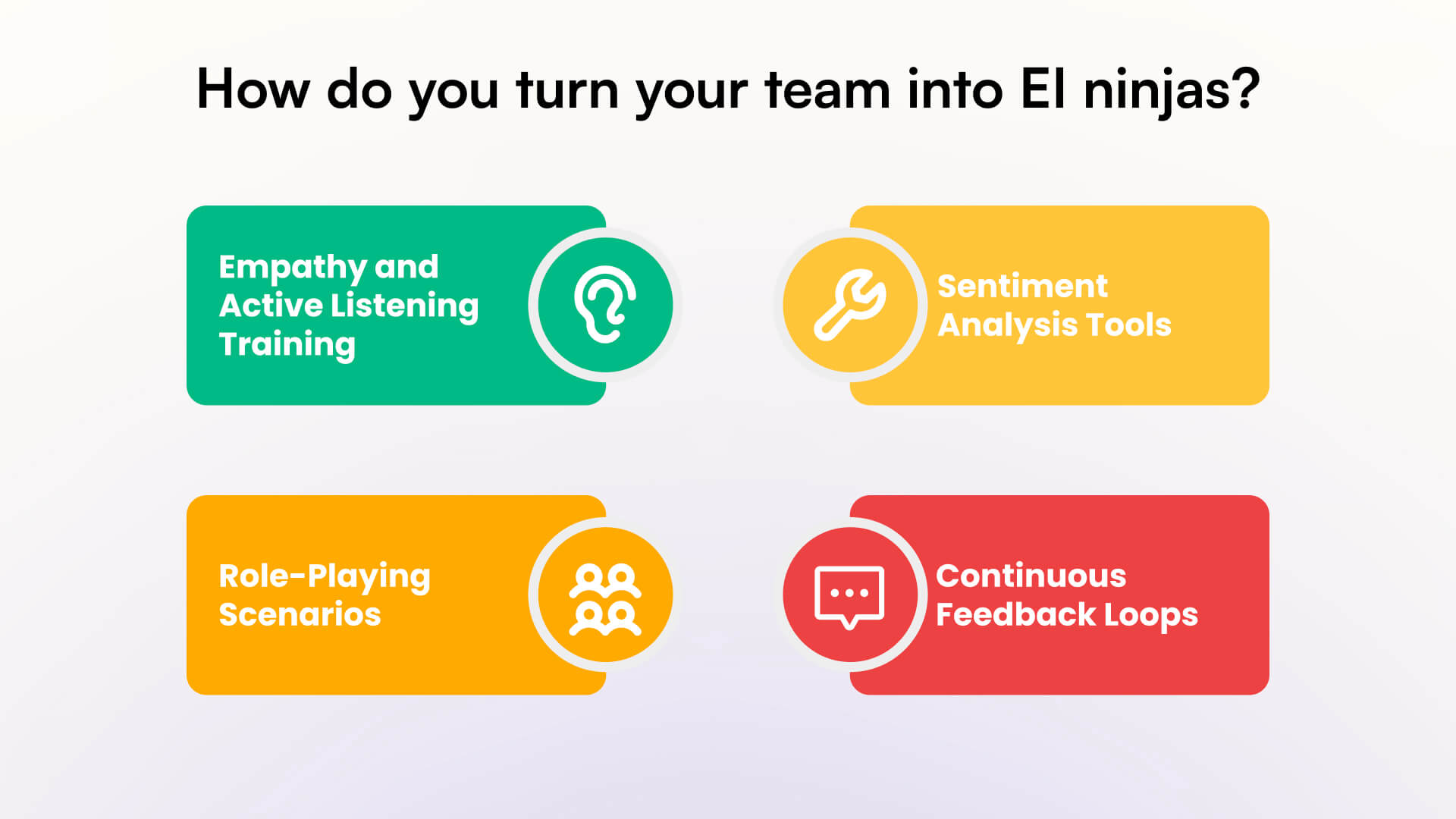 CCOs and CMOs can create teams with superior emotional intelligence for customer service excellence.