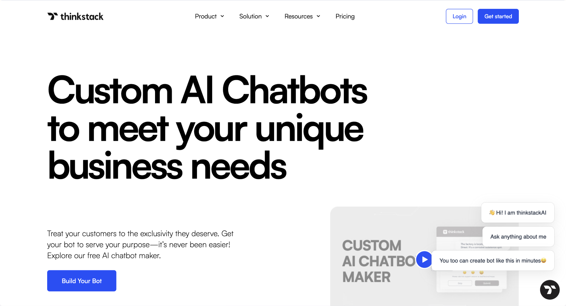 Thinkstack.ai offering free chatbots for UAE businesses.