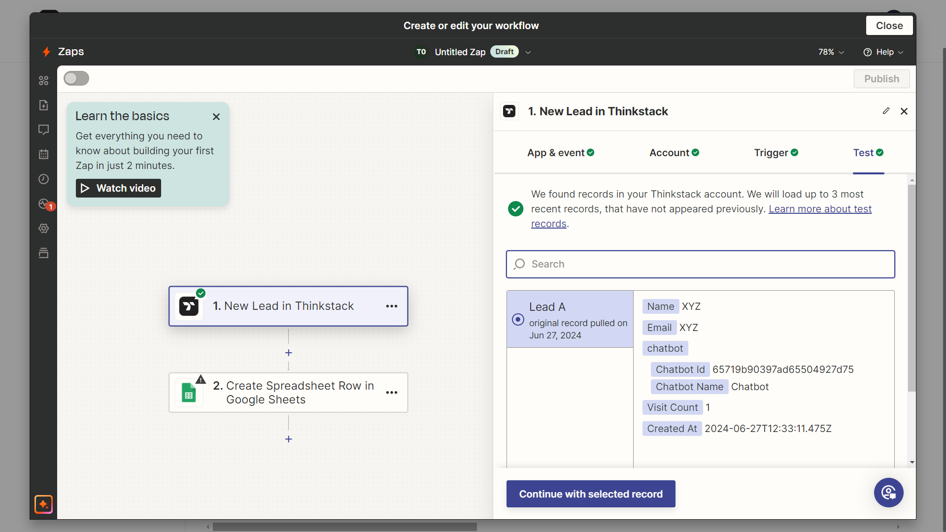 thinkstack-trigger-test-section