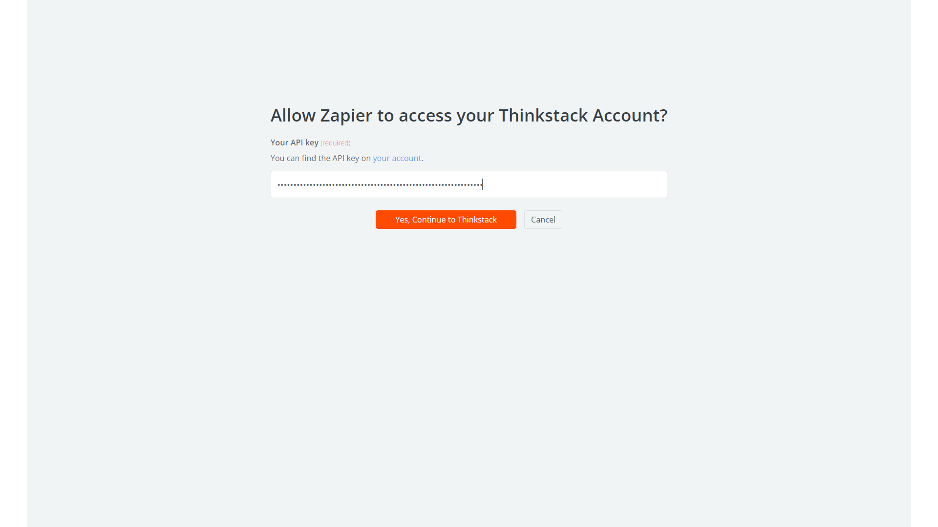 zapier-api-key-page-provided